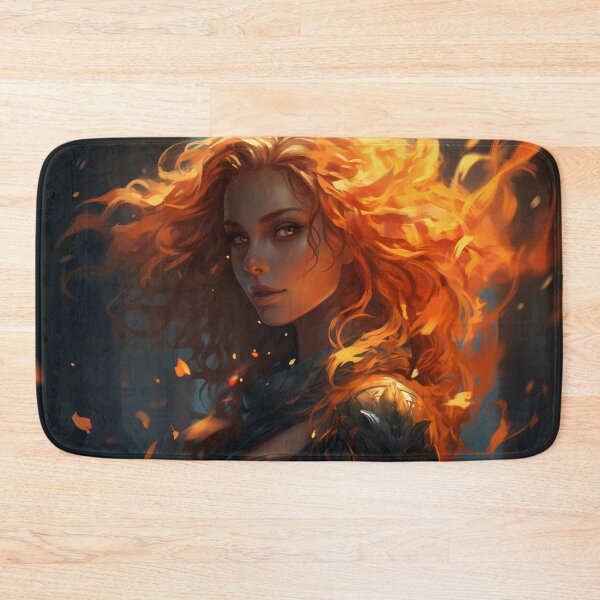 Item preview, Ember's Embrace: Dance of the Flame Maiden designed and sold by oanaunciuleanu.