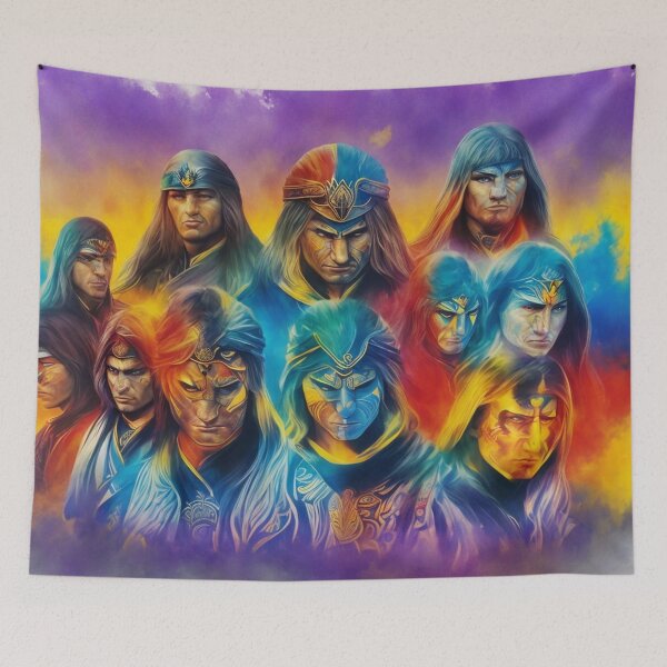 Item preview, The Clan - A.I. Warriors designed and sold by shakespeare1212.