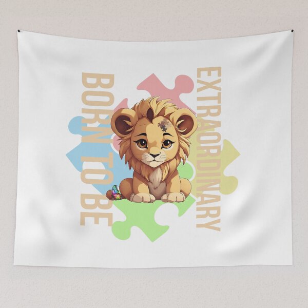 Item preview, Special needs | Extraordinary | Cute Lion designed and sold by Twinmommy Store.