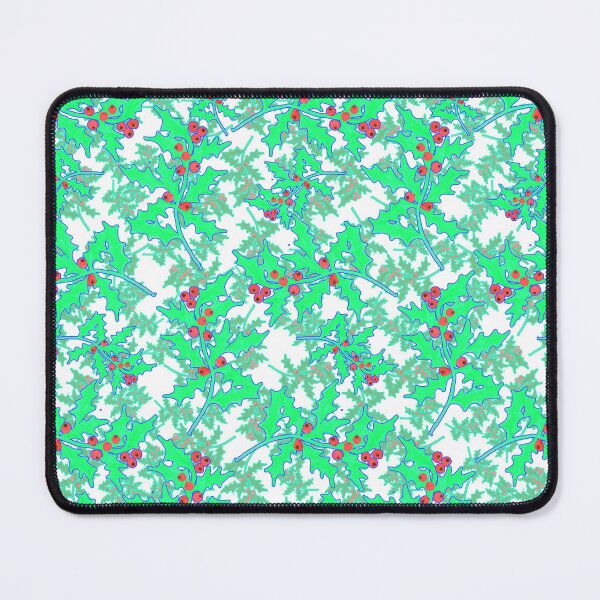 Item preview, Busy Holly Pattern (on white) designed and sold by BeJolley.