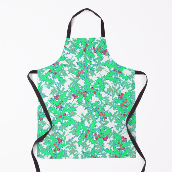 Item preview, Busy Holly Pattern (on white) designed and sold by BeJolley.