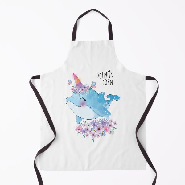 Item preview, cute dolphin unicorn, dolphin corn, dolphin unicorn character designed and sold by GreyStanzione1.