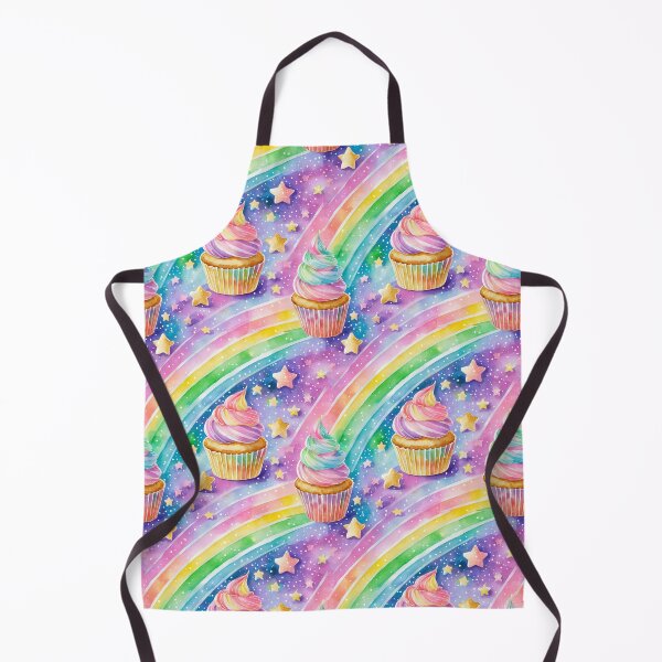 Item preview, Rainbow Space Cupcakes designed and sold by craftyvixenart.