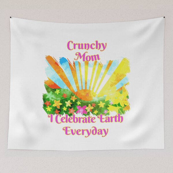 Item preview, Crunchy Mom Earth Day Shirt Celebrate Everyday designed and sold by LisaMe.