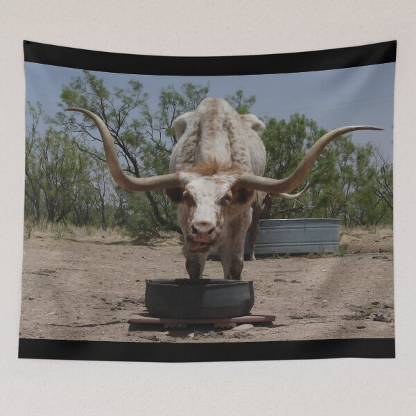 Item preview, Texas Longhorn Cow - Texas Longhorn Cattle designed and sold by animal-animal.