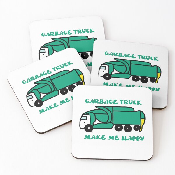 Item preview, Garbage Truck Make Me Happy Groovy designed and sold by khulisara246.