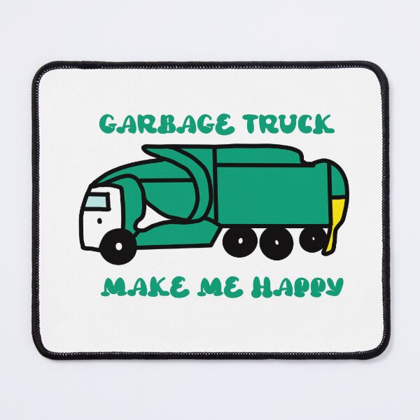 Item preview, Garbage Truck Make Me Happy Groovy designed and sold by khulisara246.