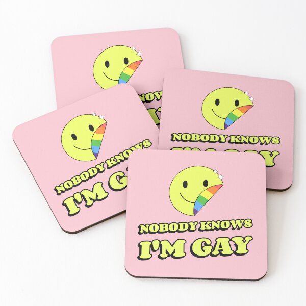 Item preview, Nobody Knows I'm Gay Funny designed and sold by Harmonick-Tees.