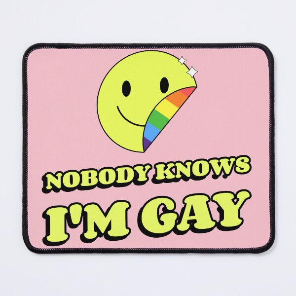 Item preview, Nobody Knows I'm Gay Funny designed and sold by Harmonick-Tees.
