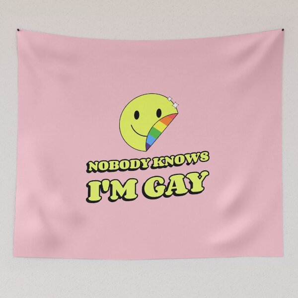 Item preview, Nobody Knows I'm Gay Funny designed and sold by Harmonick-Tees.