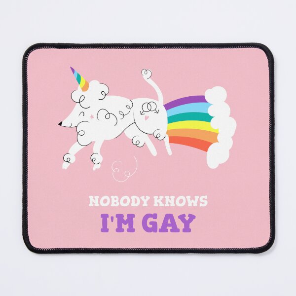 Item preview, Nobody Knows I'm Gay Funny designed and sold by Harmonick-Tees.