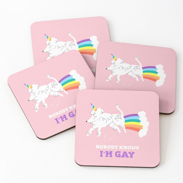 Item preview, Nobody Knows I'm Gay Funny designed and sold by Harmonick-Tees.