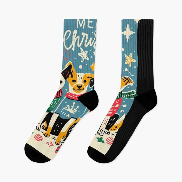 Item preview, Merry Christmas Group of Cute Puppy Pet Fashion Gift for Dog Lovers [type 1] designed and sold by Magikdog.