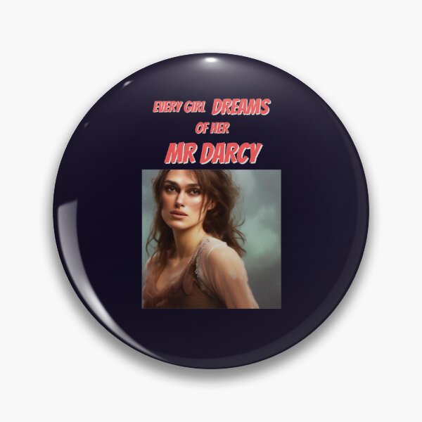 Item preview, Keira Knightley Mr Darcy quote designed and sold by JackFreestone.