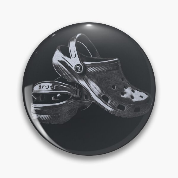 Item preview, Crocs in Black and White designed and sold by ArtsyRexy.