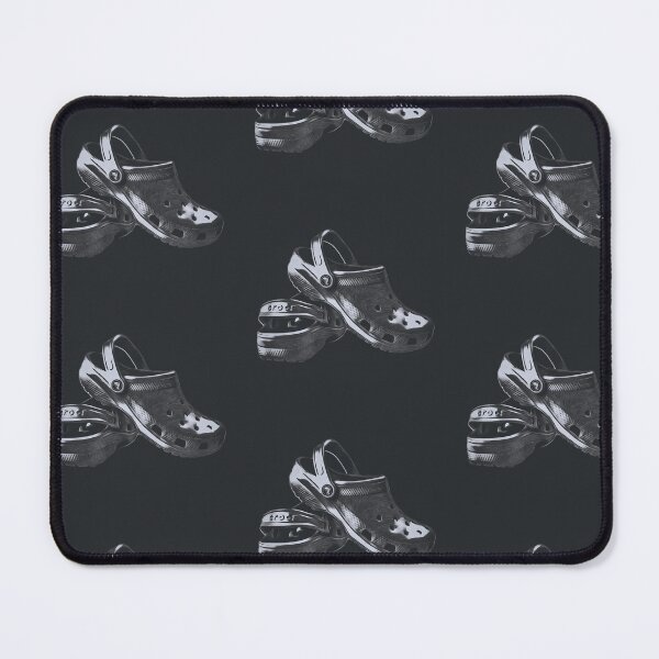 Item preview, Crocs in Black and White designed and sold by ArtsyRexy.