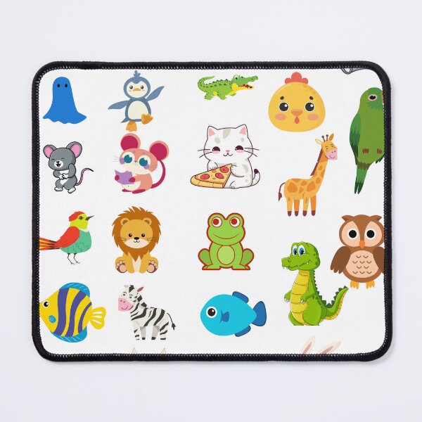 Item preview, cute animals stickers designed and sold by Cuteanimecorner.