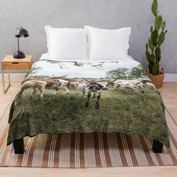 Item preview, Texas Longhorn Cow - Texas Longhorn Cattle designed and sold by animal-animal.