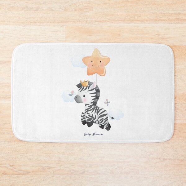 Item preview, cute zebra with star, king zebra with star, cartoon zebra flying in sky designed and sold by GreyStanzione1.