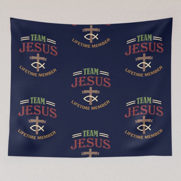 Item preview, Christian Team Jesus Life Time Member designed and sold by smallcatvn.
