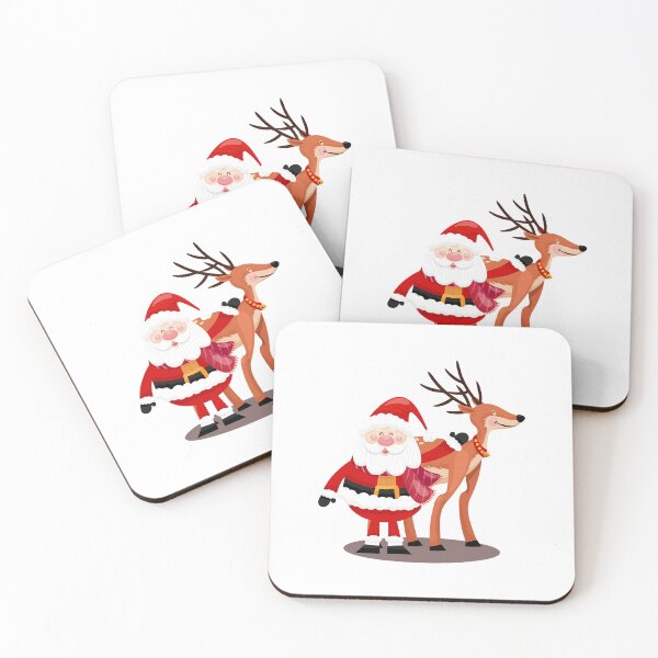 Item preview, "Santa's Silent Night: A Deer's Watchful Gaze" designed and sold by RCrizil.
