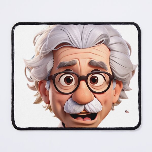 Item preview, Albert Einstein as a cartoon character designed and sold by NaturalDream.