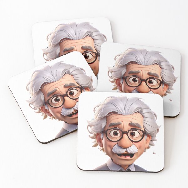 Item preview, Albert Einstein as a cartoon character designed and sold by NaturalDream.