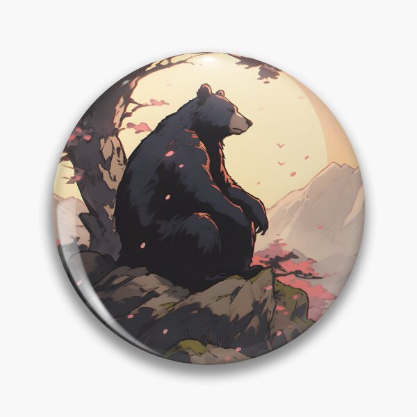 Item preview, Japanese Black Bear designed and sold by Yana Grech.
