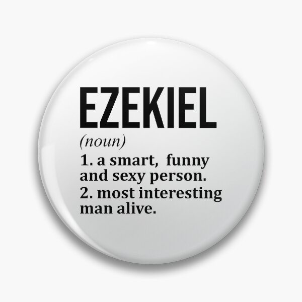 Item preview, Ezekiel Name Definition designed and sold by XCIV.