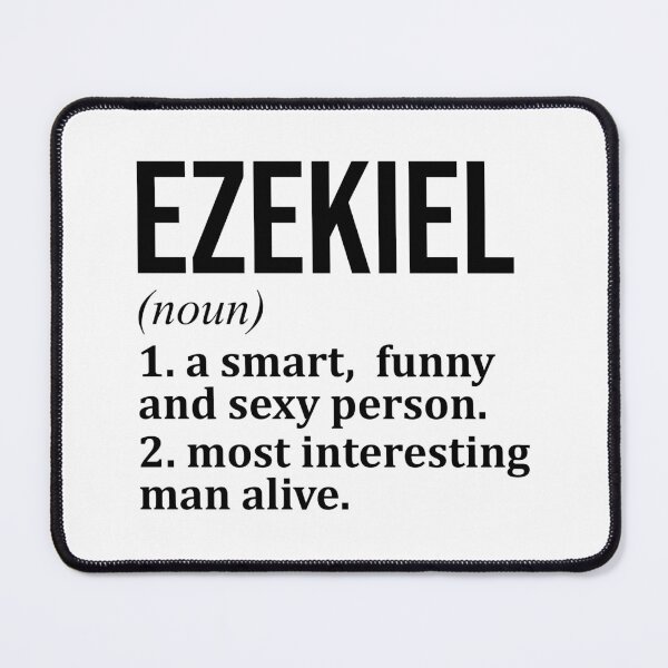 Item preview, Ezekiel Name Definition designed and sold by XCIV.
