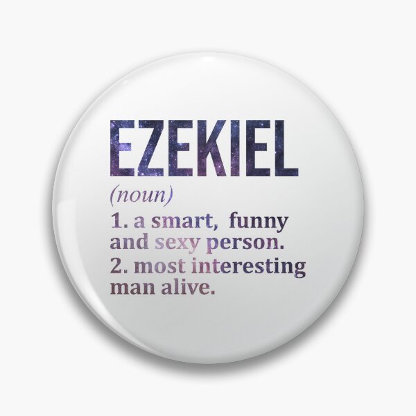 Item preview, Ezekiel Name Definition designed and sold by XCIV.