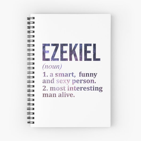 Item preview, Ezekiel Name Definition designed and sold by XCIV.