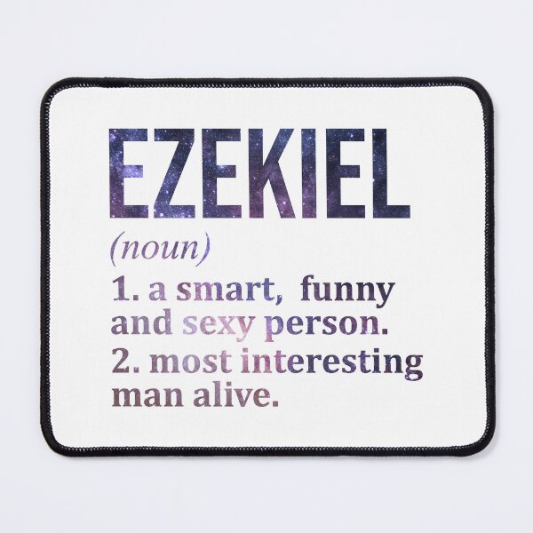 Item preview, Ezekiel Name Definition designed and sold by XCIV.