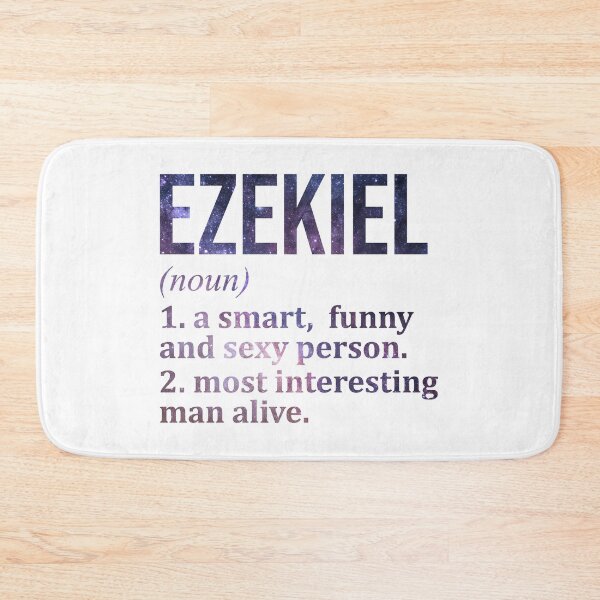 Item preview, Ezekiel Name Definition designed and sold by XCIV.