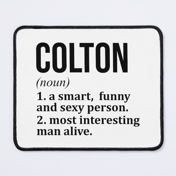 Item preview, Colton Name Definition designed and sold by XCIV.