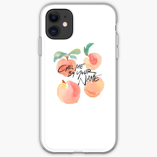 Call Me By Your Name - Peaches iPhone Soft Case
