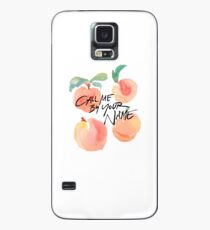 Ruf mich mit deinem Namen an - Peaches Hülle & Klebefolie für Samsung Galaxy