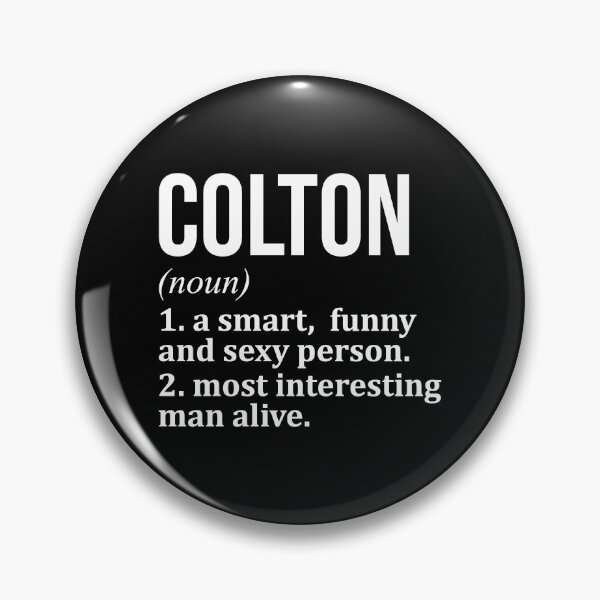 Item preview, Colton Name Definition designed and sold by XCIV.
