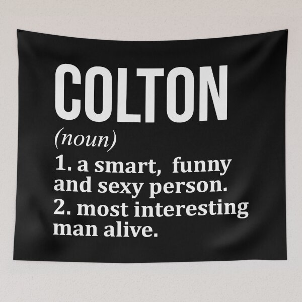 Item preview, Colton Name Definition designed and sold by XCIV.