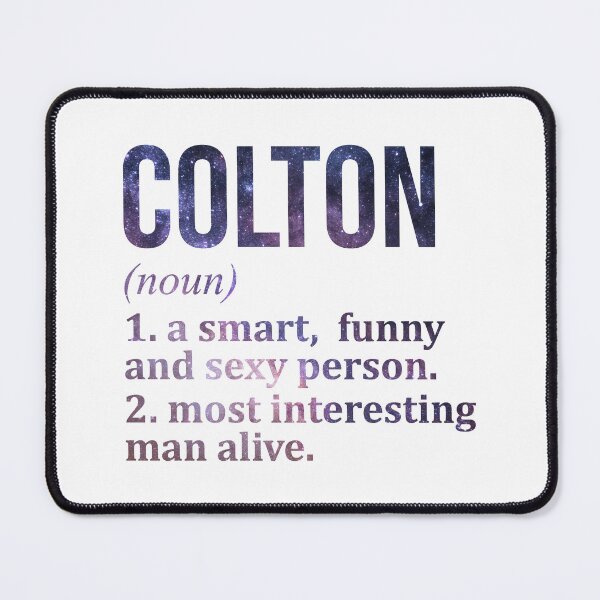 Item preview, Colton Name Definition designed and sold by XCIV.