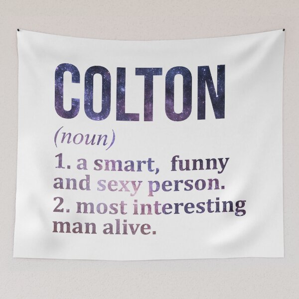 Item preview, Colton Name Definition designed and sold by XCIV.