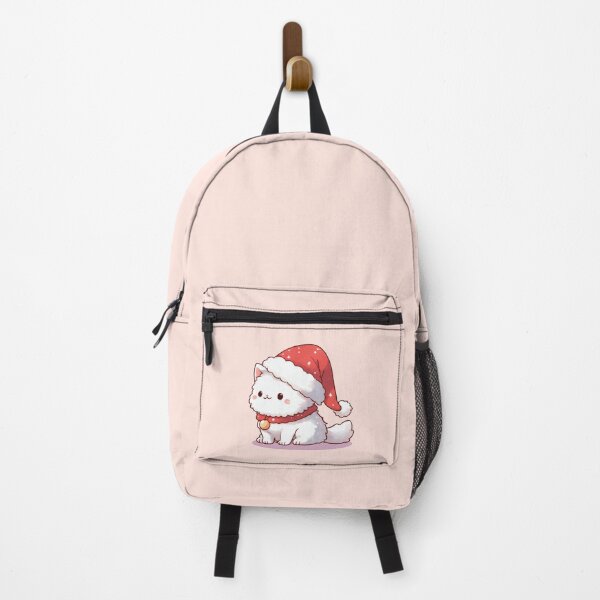 Item preview, Cute Christmas White Kitty designed and sold by KAI-Studio.