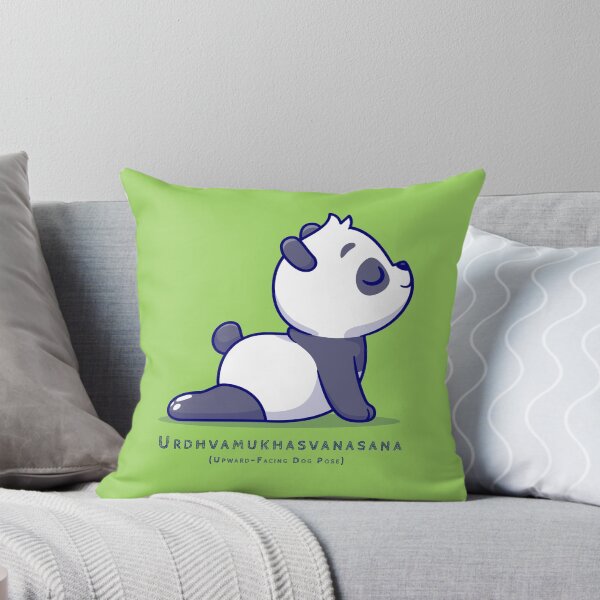 Item preview, Urdhva Mukha Svanasana | Yoga Pose : Baby Panda designed and sold by savasanaqueen.