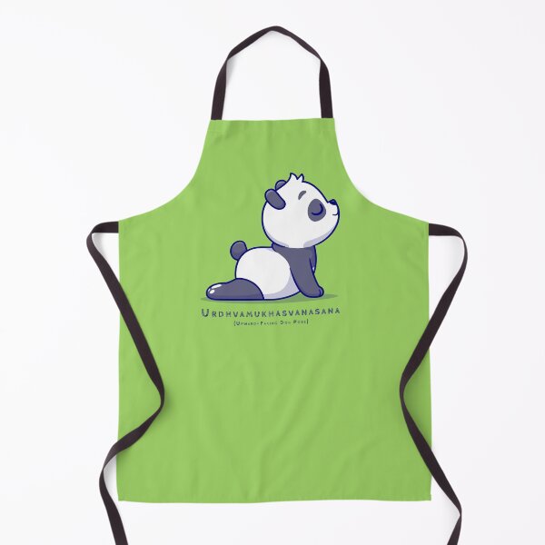 Item preview, Urdhva Mukha Svanasana | Yoga Pose : Baby Panda designed and sold by savasanaqueen.