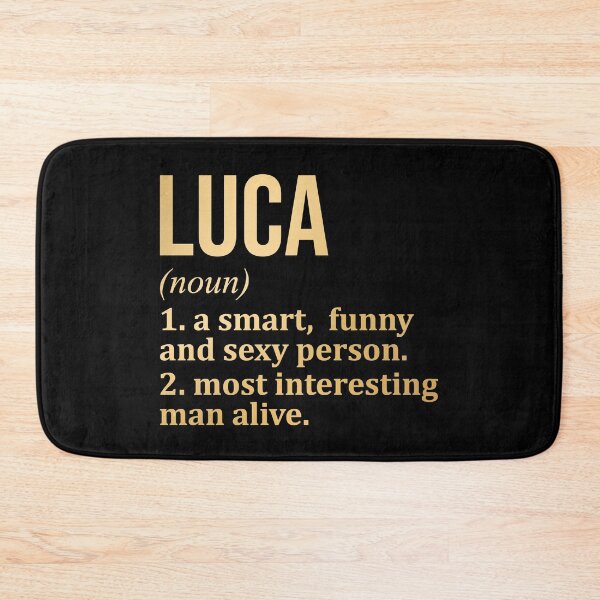 Item preview, Luca Name Definition in Gold designed and sold by XCIV.