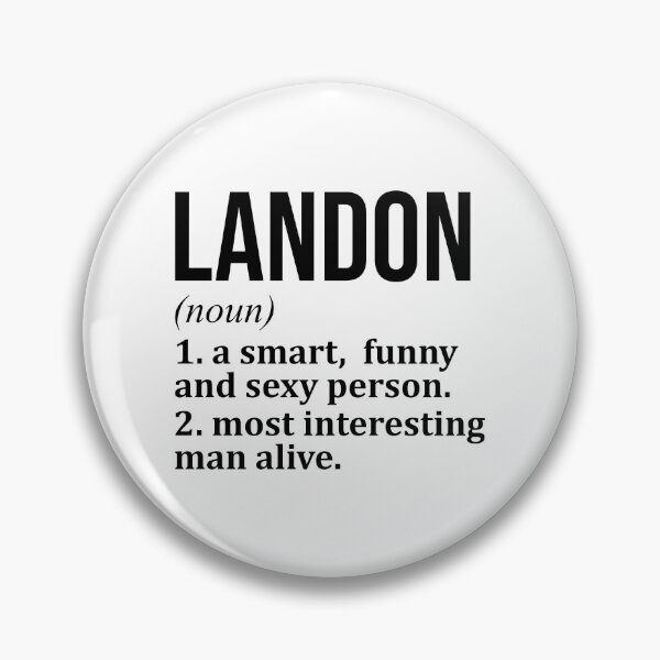 Item preview, Landon Name Definition designed and sold by XCIV.