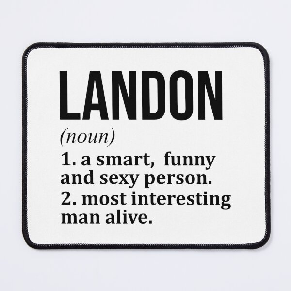 Item preview, Landon Name Definition designed and sold by XCIV.