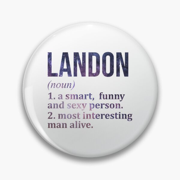 Item preview, Landon Name Definition designed and sold by XCIV.