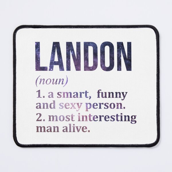 Item preview, Landon Name Definition designed and sold by XCIV.