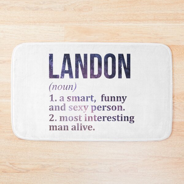 Item preview, Landon Name Definition designed and sold by XCIV.